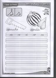 Planas para mejorar la letra. Cuaderno De Trabajo Caligrafia 1er Grado Metodo Palmer En En 2021 Abecedario En Cursiva Cuadernos Ensenar A Leer