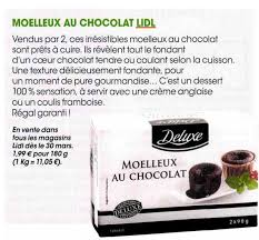 Lidl France On Twitter Apercu Dans Le Dernier Numero Du Magazinemaxi Le Moelleux Au Chocolat Deluxe Un Dessert 100 Sensation Http T Co F9htuylof9