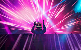 Download Wallpapers 4k Marshmello Concert Musician Neon Beams Dj Superstars Dj Marshmello Besthqwallpapers Com Music Wallpaper Hd Wallpaper Best Gaming Wallpapers