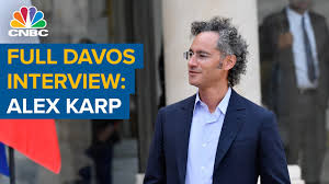 I wrote this article myself, and it expresses my own opinions. Watch Cnbc S Full Interview With Palantir Ceo Alex Karp At Davos Youtube