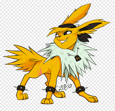 Seu pelo é feito de agulhas carregadas de eletricidade. atributos base Jolteon Png Images Pngwing