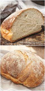 No Knead Farmhouse Bread Such Simple Recipe That Even The Newest Baker Will Be Able To Bake This Bakery Style B Farmhouse Bread Recipe Recipes Homemade Recipes
