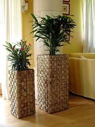 2er Set Wasserhyazinthe Blumenkubel Ubertopfe Pflanzkubel Blumentopf Hongkong Korb Natur 80 60cm Hoch Amazon De Weinkorken Kunst Basteln Mit Kork Kork Kunst