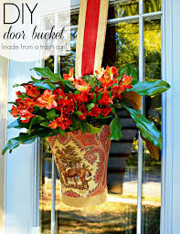 Shop ftd® & save on florist designed bouquets. Trash Can Fresh Flower Door Vase Infarrantly Creative
