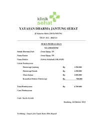 Gambar tersebut bisa anda unduh langsung, caranya silahkan klik pada gambar atau klik tombol download now pada foto yang anda inginkan. Contoh Bukti Pembayaran Rumah Sakit Pdf