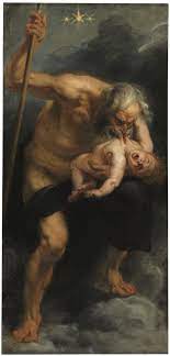 Cronus (or saturn in roman mythology) was the leader of the titans and the son. Saturn Rubens Wikipedia