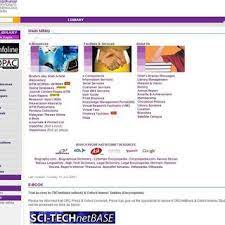 Let's join our online database for literature class. The Home Page Of Uitm Library Portal Download Scientific Diagram