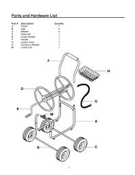 Replacement Parts For Hose Reel Cart