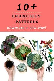 Some are for personal use only, some are designs in the public domain, some. 10 More Of The Best Embroidery Patterns Available For Instant Stitching Laptrinhx