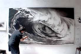 Image result for robert longo waves