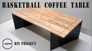 Get that coffee on a coaster though! Diy Basketball Coffee Table Youtube