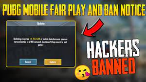 Pubg Mobile Fair Play And Ban Notice September 23 Youtube