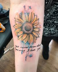 Free wallpapers, tattoos, games and photoshop guides. 155 Cutest Sunflower Tattoo Designs This Year Rawiya