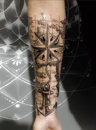 Pin De Allan Vasconcellos Em Tatuagens Nauticas Tatuagem Tatuagem Rosa Dos Ventos Tatuagem Ombro Masculina