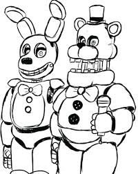 You can likewise run with an extensive variety of the mixtures of this great fun fnaf coloring sheets for kids. Pin On Fnaf Lineart