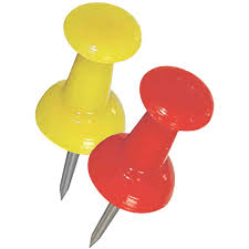 Hillman Anchor Wire Assorted Color Push Pins (16-Count) - Stone's Home  Centers