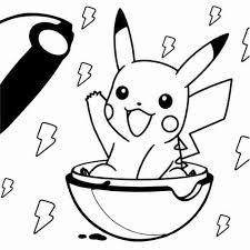 Dibujos De Pikachu Kawaii Para Colorear