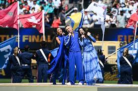 Robbie Williams, Laura Pausini and Nicole Scherzinger Perform 'Desire' at World Cup 2026 Closing Ceremony