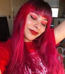 63 hot red hair color shades to dye for: Piercethevictoria In Midnight Ruby So Splat Hair Color Facebook