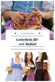 Onlineshop Fur Trachtenmode Trachtenhof Nubler Gutschein Uber 10 Euro Online Tracht Kaufen Rabattcode Gutscheine Rabatt Trachtenmode