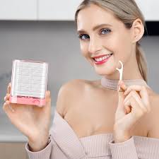 Amazon.com: Holy Rose 牙線籤分配器,成人清潔牙線棒牙籤,自動彈出式收納盒,附牙線88 入,牙線器支架容器是牙齒護理的完美工具。  : 健康與家庭