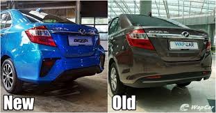 The proton saga premium, which is the highest spec for the model is priced at rm 45,800 while the bezza advance just tips the scale over the rm 50,000 thousand mark at rm 50 between the two, the proton saga is essentially 181 mm longer, 69 mm wider and 19 mm shorter than the perodua bezza. New 2020 Perodua Bezza Vs 2017 Bezza What S New Wapcar