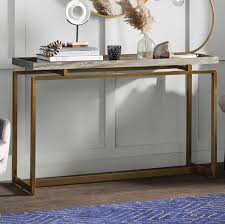 Malone 47 5 Console Table Contemporary Console Table Marble Top Console Table Modern Console Tables