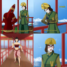 Spoilers for the shadow of kyoshi. Kkachi On Instagram Kyoshi Meets Rangi In The Fire Nation A Reminder That Underneath Her Imposing Height A Avatar Kyoshi Avatar Funny Avatar Cartoon
