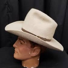 Vintage 1970 Stetson Taupe Soft 5X Beaver Cowboy Hat, taglia 6 3/4, Western  Rancher Stetson Hat, scatola originale
