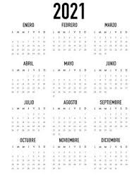 Para elegir otro calendario u optar por una versión universal, para ver. Calendario Anual 2021 Calendario Anual Calendario Para Imprimir Gratis Calendario
