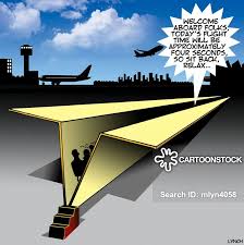 Airplane paper box, cartoon airplane, sticker, airplane, vehicle png. Paper Plane Cartoons And Comics Funny Pictures From Cartoonstock