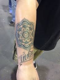 Des pages aux bords arrondis sur un papier de qualité. My Husbands Tattoo With Our Daughter S Name Tattoo Mandala Babynametattoo Husband Tattoo Baby Name Tattoos Sleeve Tattoos