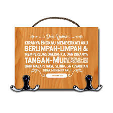 0%(1)0% found this document useful (1 vote). Hiasan Dinding Key Holder Doa Yabes Shopee Indonesia