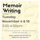 Memoirs Writing Group event image