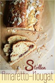 Darf Es Zum Adventskaffee Am Wochenende Ein Stollen Sein Dann Hab Ich Hier Einen Gefullt Mit In Amaretto Getra Kuchen Und Torten Stollen Rezept Backrezepte