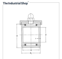 NRB Bottom Roller Bearing UN 3003