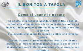Lezioni solo per donne, tra le alunne anche l'assessore amirante. Waifro Albertini Bon Ton A Tavola E Non Ppt Scaricare