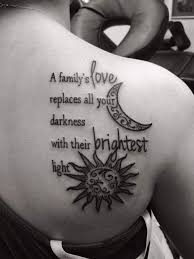 50 tattoo quotes to inspire you. Lovely Quote Family Tattoos Quote Family Tattoos Family Tattoos Momcanvas