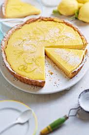 Rezept Italienische Zitronen Tarte Rezept Kuchen Und Torten Rezepte Kuchen Rezepte Einfach Zitronentarte