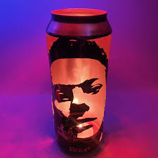 Joe Strummer Beer Can Lantern