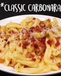 Tasty Cooking Recipes In Photo And Video Meat Vegetable Spice Fish Carbonara Recipe Carbonara Pasta Easy Carbonara Recipe