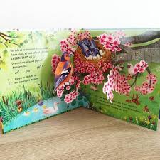 Mon Livre Pop Up Les Saisons En 2020 Oisillons Livre Pop Up Printemps