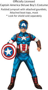 Every time you rescue 5 of them you will unlock a new costume skin for captain . Rubie S Boy S Marvel Avengers Deluxe Captain America Costume Large Amazon Co Uk Toys Games