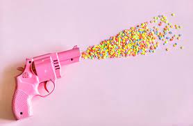 To make your project easier, the heat gun features an ergonomic design that allows for extended comfort and balance to reduce fatigue. Hd Wallpaper Pink Revolver Gun Art Artsy Background Bright Close Up Colorful Wallpaper Flare