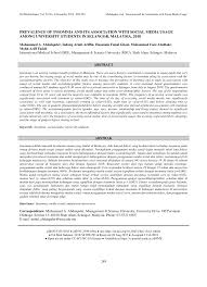 A closer look at what social media means for the country's elections and its future. Pdf Prevalence Of Insomnia And Its Association With Social Media Usage Among University Students In Selangor Malaysia 2018