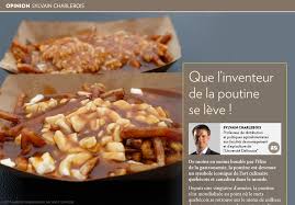 Que L Inventeur De La Poutine Se Leve La Presse