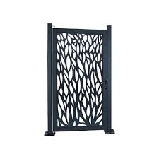 Achetez songmics portillon de jardin en acier galvanisé, portail de jardin, porte de clôture, avec serrure, poignée et clé, 106 x 150 cm (l x h), vert ggd150g01 : Portillon Aluminium Neva Anthracite 100 X H 174 Cm Castorama