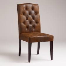 Tufted Microfiber Dining Chair Set Of 2 World Market Dining Chairs Dining Room Chairs Upholstered Affordable Dining Room Chairs