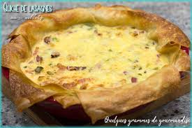 2:01 atelier poisson 1 981 просмотр. Quiche De Lasagnes Aux Aillets Quelques Grammes De Gourmandise