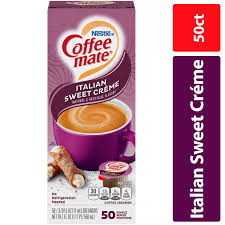 Check spelling or type a new query. Coffee Mate Italian Sweet Creme Coffee Creamer Singles Gluten Free 50 Ct Walmart Com Walmart Com